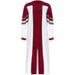 Women Men Pastor Gown Church Choir Robe Halloween Catholic Clergy Cosplay Costume Long Sleeve Zipper Christian Priest Dress