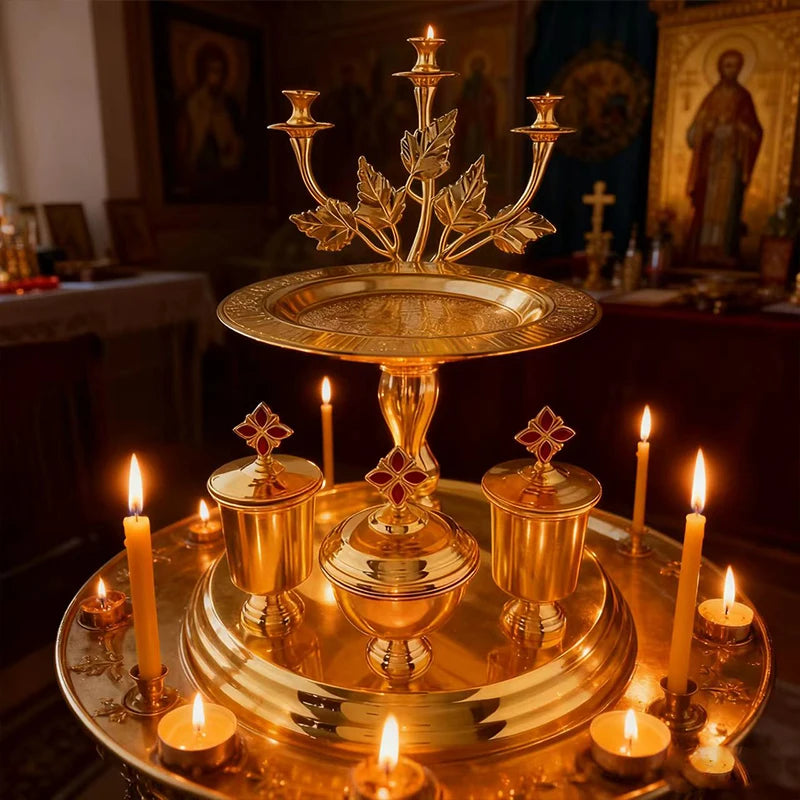 New Orthodox Liturgical Instruments Core Items For Church Sacraments Communion Cakes Trays Holy Water And Other Sacred Items