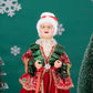 Christmas Tree Decor Sequin Mrs Claus Figurines Home Decoration Christmas Holiday Collection 48CM Standing Grandma Santa Claus