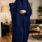 Muslim Prayer Garment Dress Wp,em Women Hijab Dress Abaya Hooded  Long Khimar Jilbab Burka Eid Abayas Gown Eid Niqab Ramadan