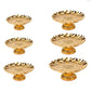 23GA Sacred Ritual Fruit Bowl for Altar Decorations Party Serving Safe Alloy Centerpieces