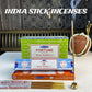 Incense Gift Set Nag Champa, Super hit, Dragon's Blood, Sandalwood, Patchouli, Lavender, Positive Vibes, 15 g