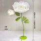 Automatic mechanical silk flowers, wedding Christmas decorations, adjustable height, suitable for party, home office centerpiece