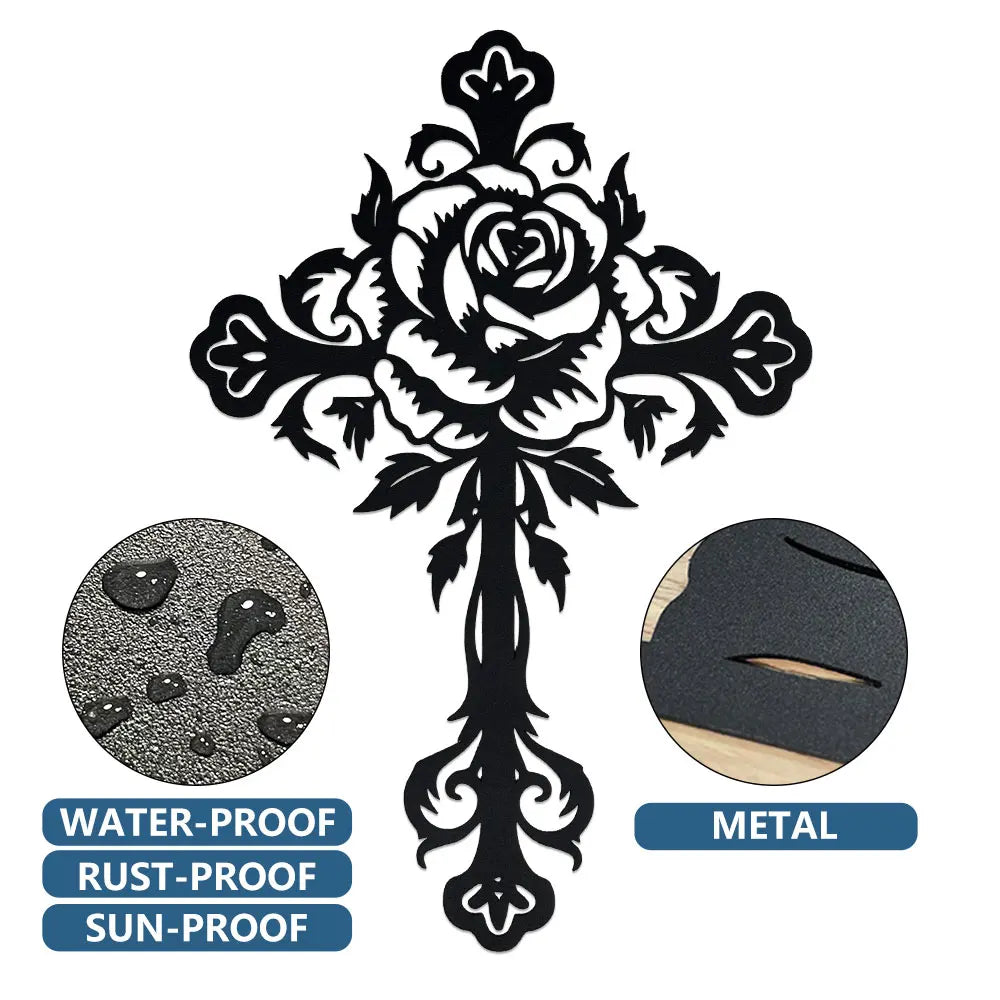 Stunning Christian Wall Art Collection - Premium Metal Cross Wall Decor, Ideal Metal Cross Wall Crosses For Home Decor