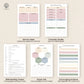 Daily Bible Study Journal - S.O.A.P Method Bible Study Supplies Church Notes Notebook Daily Devotional Notebook Prayer Journal