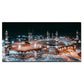 Holy City Mecca Islamic Sacred Landscape Muslim Mosque Canvas Paintings Poster and Print Wall Art Pictures for Living Home Decor
