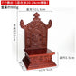 CZ Wood Shrine Carved Eight Auspicious Offerings Altar Buddha Altar Detachable Retro Ornament Buddha Statue Buddha Hall