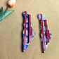 Israel Map Mezuzah Case Epoxy Resin With Olive Wood Mezuzah case Judaism Mezuzah Holy Shema Blessing Hebrew Jew Home Decorations