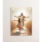 Modern Christian Believer Poster Jesus Praying Shepherd Bible Verse Easter Canvas Painting Wall Art for Kids Room Home Decor