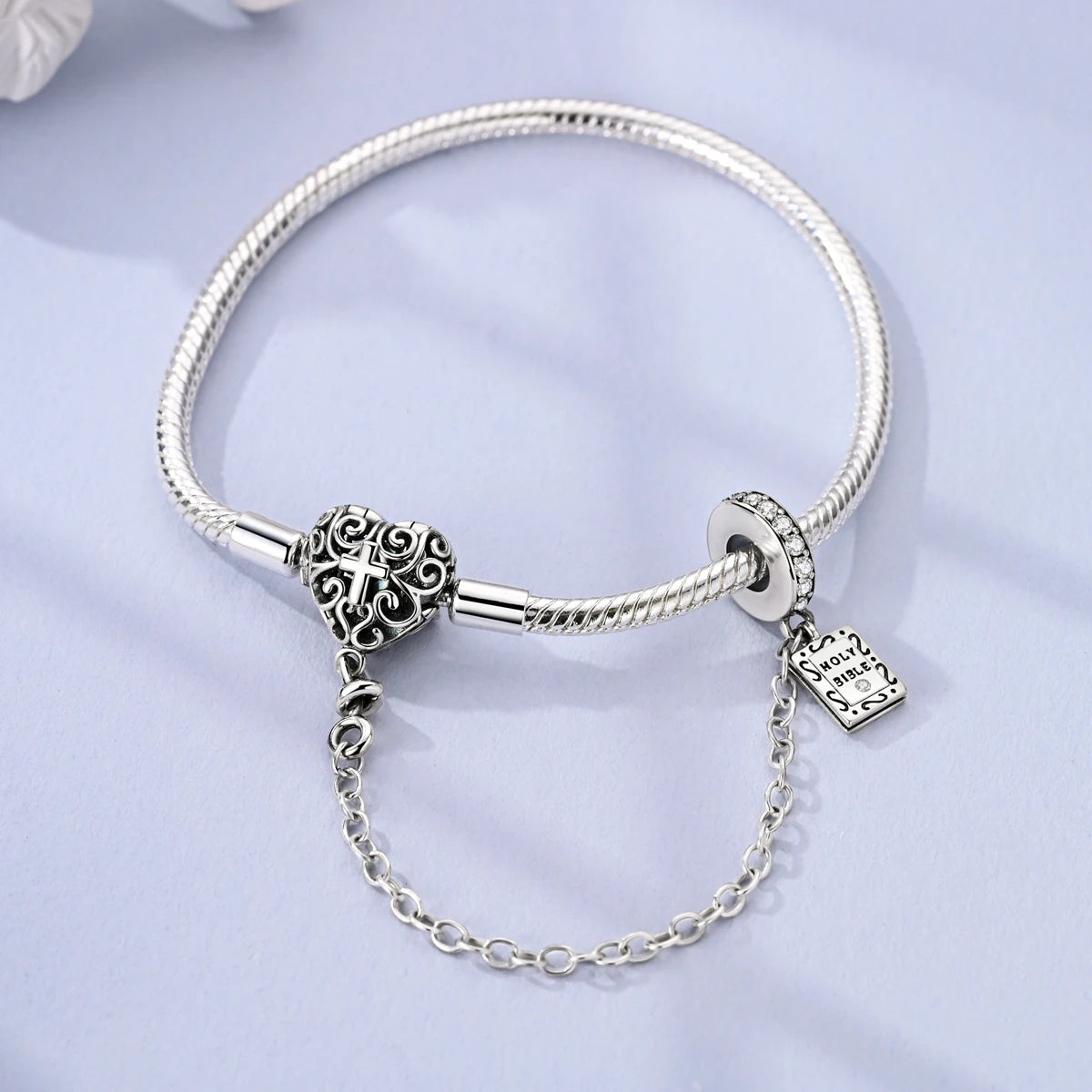 925 Sterling Silver Earrings Rings Necklaces Bracelets For Woman Cross Christianity Drop Earring Fit Charms DIY Fine Jewelry