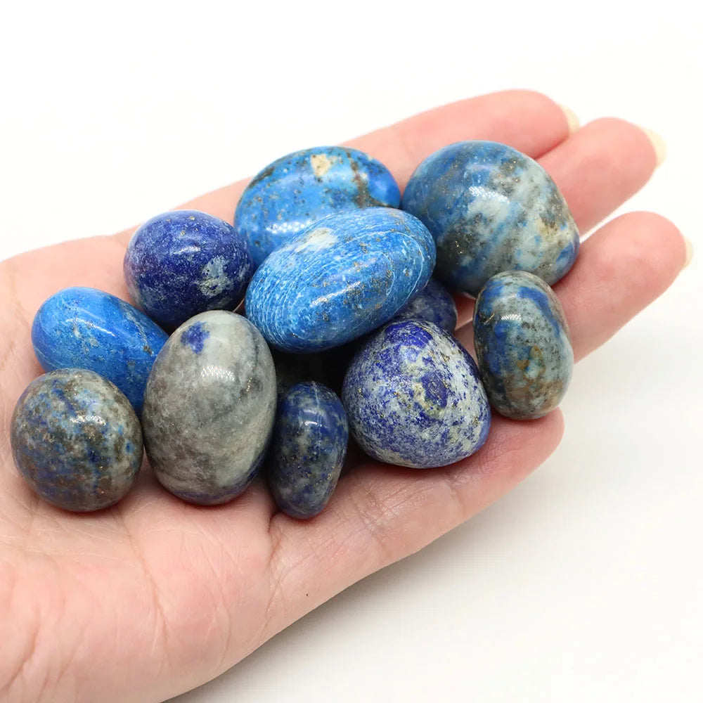 Natural Tumbled Stones Bulk Polished Moonstone Rocks Gemstones Assorted Healing Crystals for Home Garden Tank Aquarium Decor