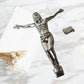 Zinc Alloy Jesus Figure Christian Wall Cross Accessories Gift 12cm Tall Home Office Furnishing Decor