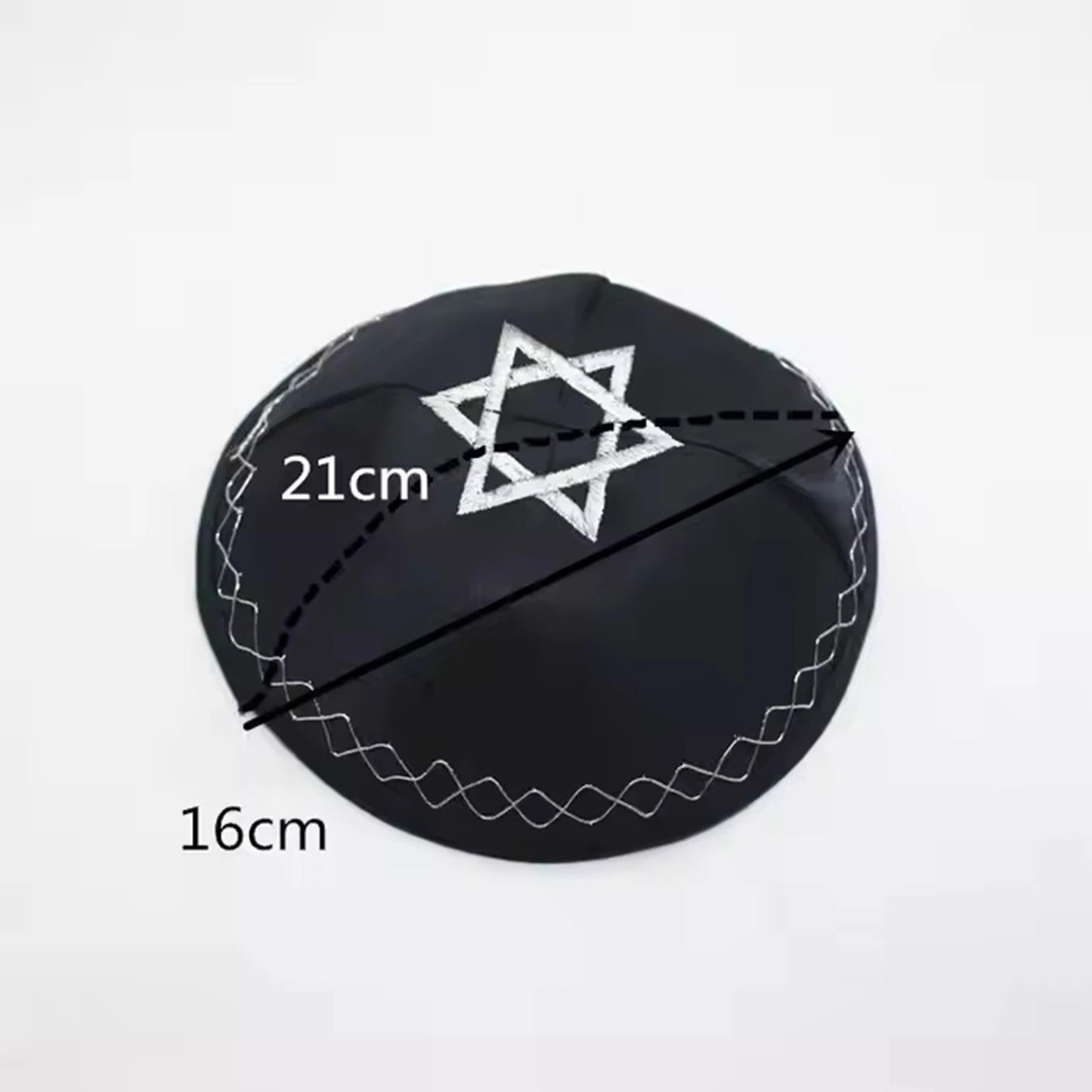 Jewish Kippah Black Hand Made Yarmulke Judaica Yamaka Kippa Yamakah Yarmulka Hat Men