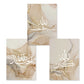 3pcs Abstract Wall Art Poster Islamic Calligraphy Allahu Akbar Beige Gold Marble Prints Picture Canvas Painting for Room Decor