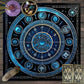 1pc Tarot card tablecloth, mysterious rune astrology altar cloth, witchcraft cabin decoration tablecloth, card game tablecloth