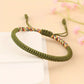 Tibetan Buddhist Lucky Bracelet Unisex Braid Red Thread Rope Adjustable King Kong Knot Bracelets for Womern Men Bangles Jewelry