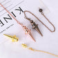 Copper Metal Pendulum for Dowsing Divination Energy Work Meditation Scrying Witchcraft Pendulums Tool Spiritual Pendulos X092