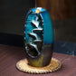 Waterfall Lucky Handcrafts Blue Backflow Incense Ceramic Aromatherapy Furnace Smell Aromatic