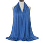 Premium Modal Cotton Jersey Hijab Scarf Muslim Long Shawl Women Plain Soft Turban Tie Head Wraps Africa Female Headband 170x60cm