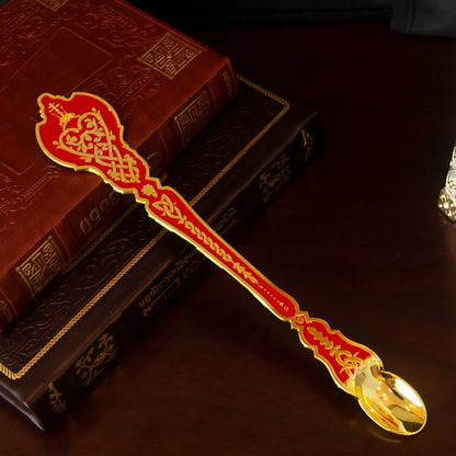 HTISOK Christian Chalice Church Ceremonial Supplies Alloy Metal Holy Cups Exquisitely Carved Holy Water Spoons And Cups