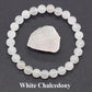 6/8mm Reiki Blue Apatite Bead Bracelet Men Women Natural Stone Blood Circulation Stimulate Enthusiasm Health Care Couple Jewelry