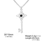 Double Amulet Protection Necklace witch Knot Pentagram Tetragrammaton Stainless Steel Protection Jewerly Wholesale