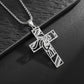 Men and Women New Retro Personality Creative Design Jesus Cross Amulet Pendant Rock Casual Gift Catholic Christian Necklace