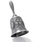 Retro Metalen Tone Hand Bel Metalen School Diner Shoptea Bell Hand Held Craft Bruiloft Decoratie Alarm School Kerk Klaslokaal