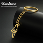 Lucktune Israel Star of David Pendant Keychain for Women Men Stainless Steel Jewish Keyring Judaism Jewelry Gift Wholesale 2025