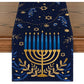 Hanukkah Menorah Table Runners Star of David  Jewish Holiday Fireplace Kitchen Dining Room Home Decor
