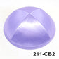 GIU 19cm Satin Jewish Hats Caps Skullies Beanies Kippot Yarmulke Kippah Dome Kipa For Wedding And Events