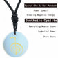 Hot Natural Crystal Quartz Cho Ku Rei Reiki Energy Symbol Pendant Ancient Spiritual Healing Necklaces Pendants Women Man Jewelry