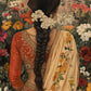 Retro Traditional Indian Woman Lady in The Garden Animals Pattern Poster Canvas Painting Wall Art Pictures Home Interior Decor