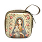 Catholic Rosary Religious Jewelry Storage Box Coin Purse Rosary Prayer Bag