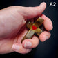 1pc Wooden Crucifix Comfort Holding Cross Pocket Small Size Handheld Christian Prayer Cross Stress Relief Encouragement Gift