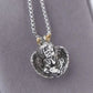 Classic Angel Pendant Necklace Handmade Seraph Prayer Pendant Long Chain Necklace Men Women Jewelry Anniversary Gift