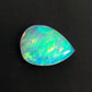 Synthesis Opal Cabochons Loose Gemstone Oval Fire Color Ring Face Flat Colorful Gemstone Cabochons Ring Setting DIY Jewelry