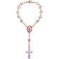 1PC Religious Rosary Car Hanging Ornament – Can Be Used as Decoration for Rearview Mirror or Steering Wheel