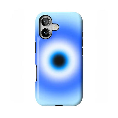 Evil Eye Aura Phone Case for IPhone 17 16e 16 15 14 13 12 11 X XS XR XSMAX 7 8 Air Pro Max Plus Luxury Double-layer Back Cover