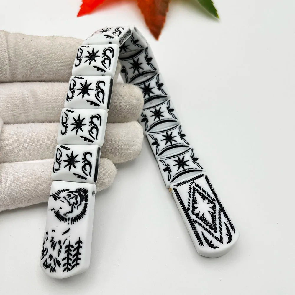 NJ39-4New Rosary Foldable In Prison Style Exquisite Resin Prayer Beads Supply Jewelry Changing Destiny Meditation DIYAccessories