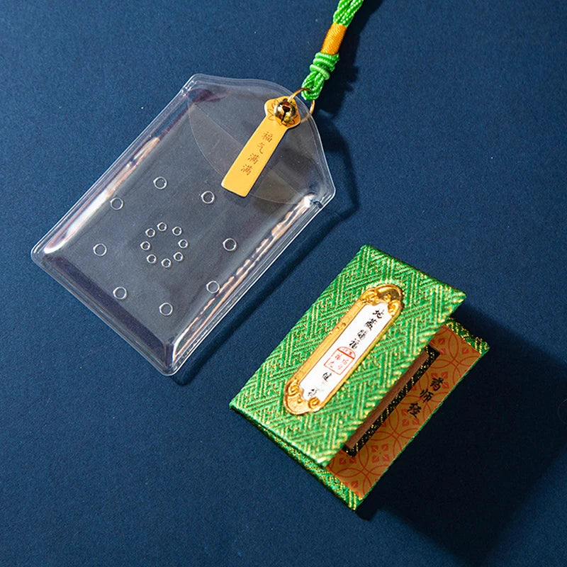 Buddhism Monastery Temple Guan Yin Buddha Efficacious Amulet Pendant Bless Family Safety Health Good Luck Career Gifts Lucky Bag