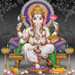 India Hindu God Ganesha Temple Elephant Poster God Series Religion Canvas Painting Print Wall Art Picture Living Room Decor