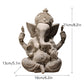 Resin Indian Ganesha Shiva God Statue Sai Baba of Shirdi Sculpture Lord Hanuman Hindu Buddha Religious Fengshui Home Decor