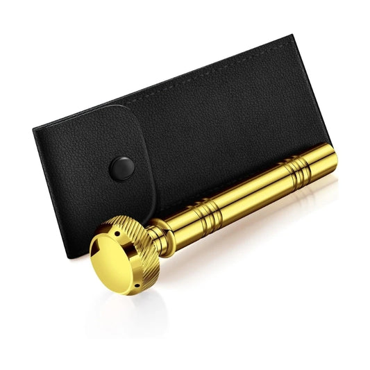 Pocket Holy Water Sprinkler With Leather Case, Religious Pocket Aspergillum Tool For Ceremonies Gift for Clergy DropShipping