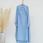 Ramadan Muslim Dress Girls Kids Prayer Garment Hijab Dress Child Hooded Abaya Full Cover Niqab Islam Dubai Eid Robe 2026 Jilbab