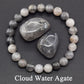 Natural Stone Real Red Jasper Prayer Bead Bracelet Women Men Rosary Stretch Elastic Bracelets Yoga Meditation Jewelry Wholesale