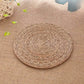 Rounded Mat Grass Woven Thin Foldable Window  Meditation Pad Yoga Mat Home Decorative Fabric Sitting Cushion