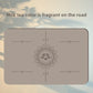 Natural Rubber Yoga Mat Small Size Meditation Pad Professional Flat Support Knee Pad Anti-Slip Yoga Inverted  Pad