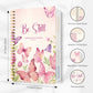 A5 SOAP Bible Study Planner Spiral Notebook for Women, Christian Prayer Journal with Scripture Observation Application Pages