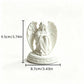 Sitting Angel Figurine, Exquisite Guardian Angel Sculpture for Home Decor, Aesthetic Room Desktop Ornament, Perfect  Gift